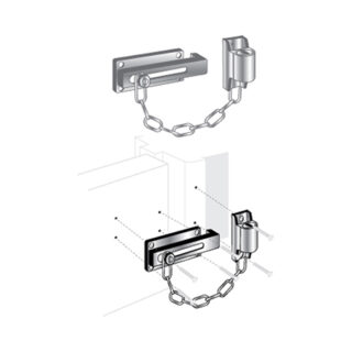Door Lock Keyed Chain - EDL-130