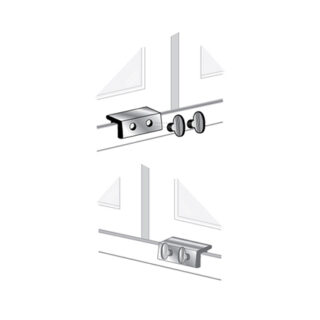 Double Wing Nut Window Lock