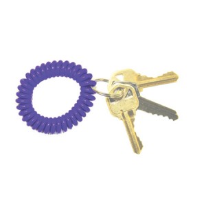 Wrist Coil Key Chain