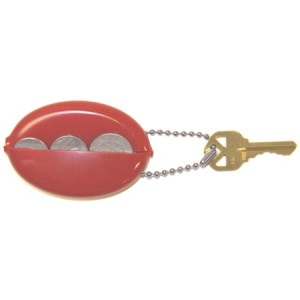 Squeeze Coin Case Key Ring