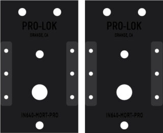 Kaba E-Plex 2000 Mortise Installation Template Set - IN640-MORT-PRO