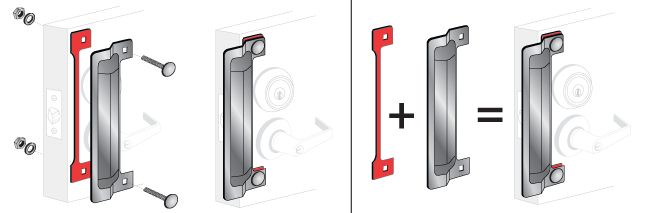 PRO-LOK Latch Protector Spacer Patent