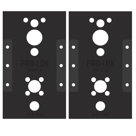 MAJOR MFG SCHLAGE L SERIES MORTISE LOCK TEMPLATE HIT-66-282