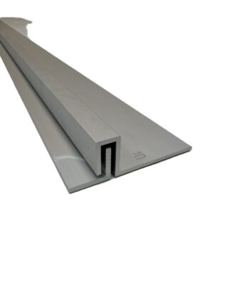 Interlocking Aluminum Outswing Latch Protector, 2-3/8" Width, 1/2" Throat