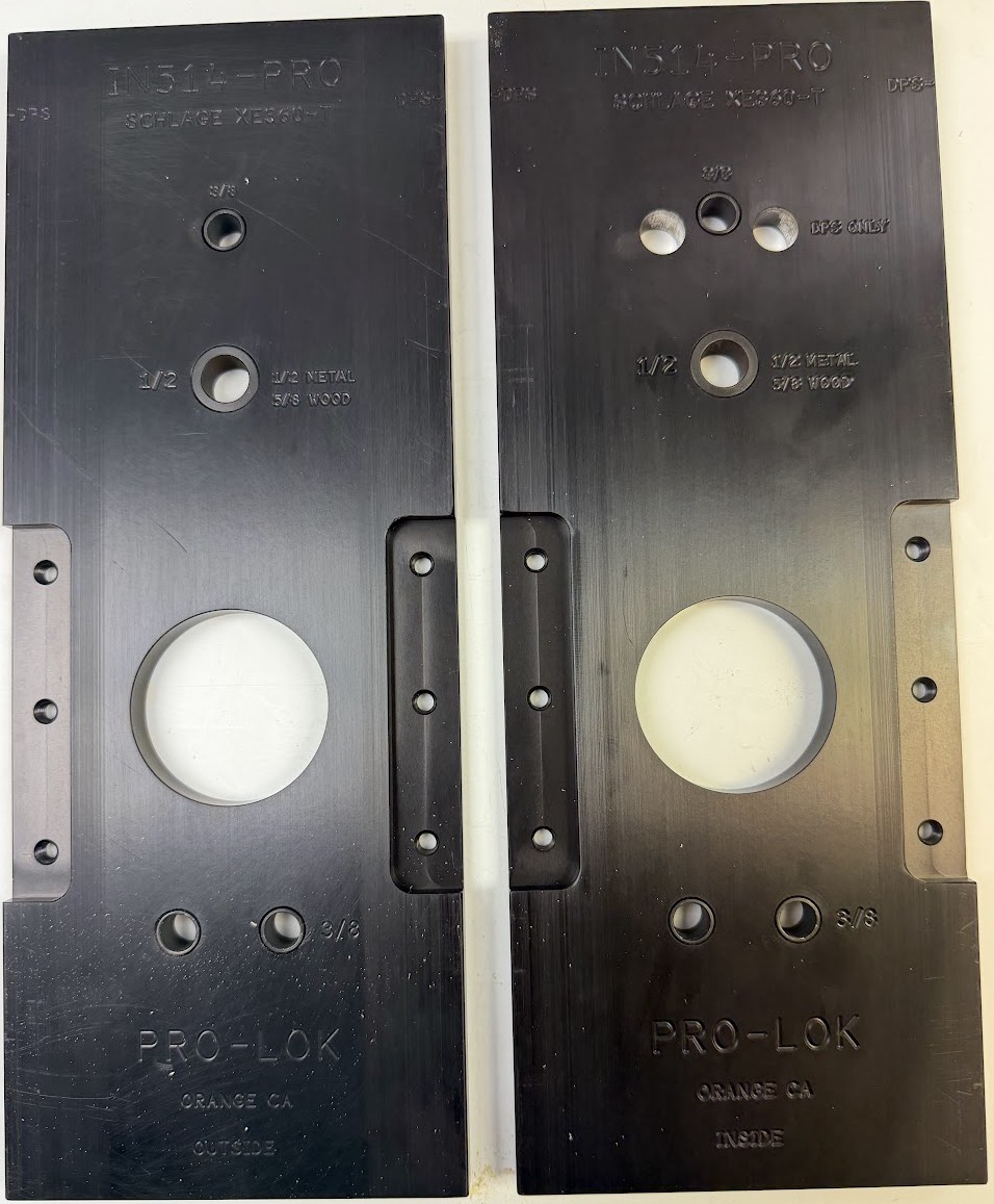 Schlage XE360-T Template