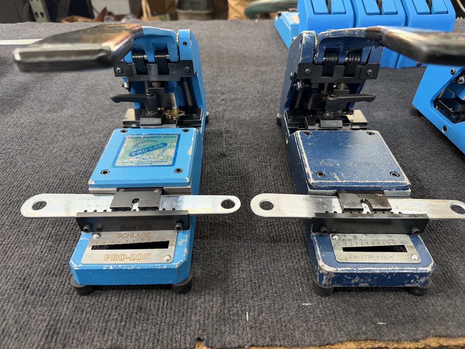 Blue Punch Machine Repair & Conversion Service